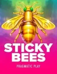 sticky bees slot logo